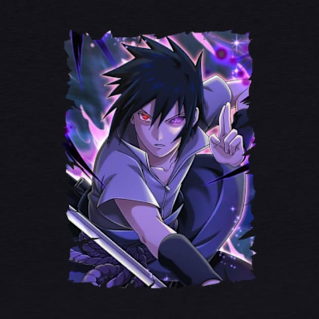 SASUKE UCHIHA MERCH VTG by funnymushroomz